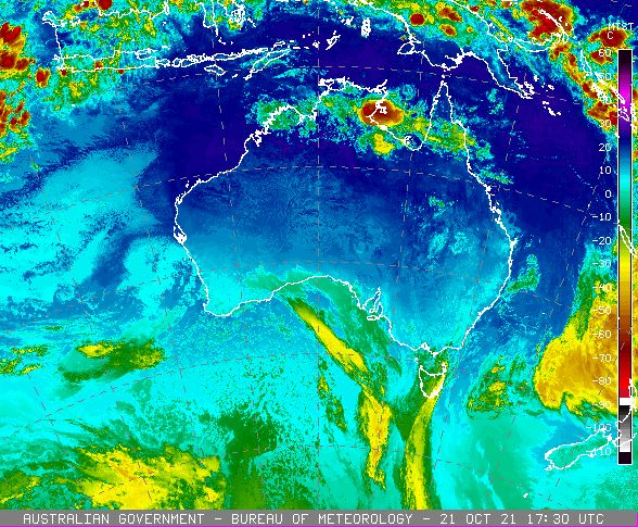 Australian Weather News -- 22 OCT 2021